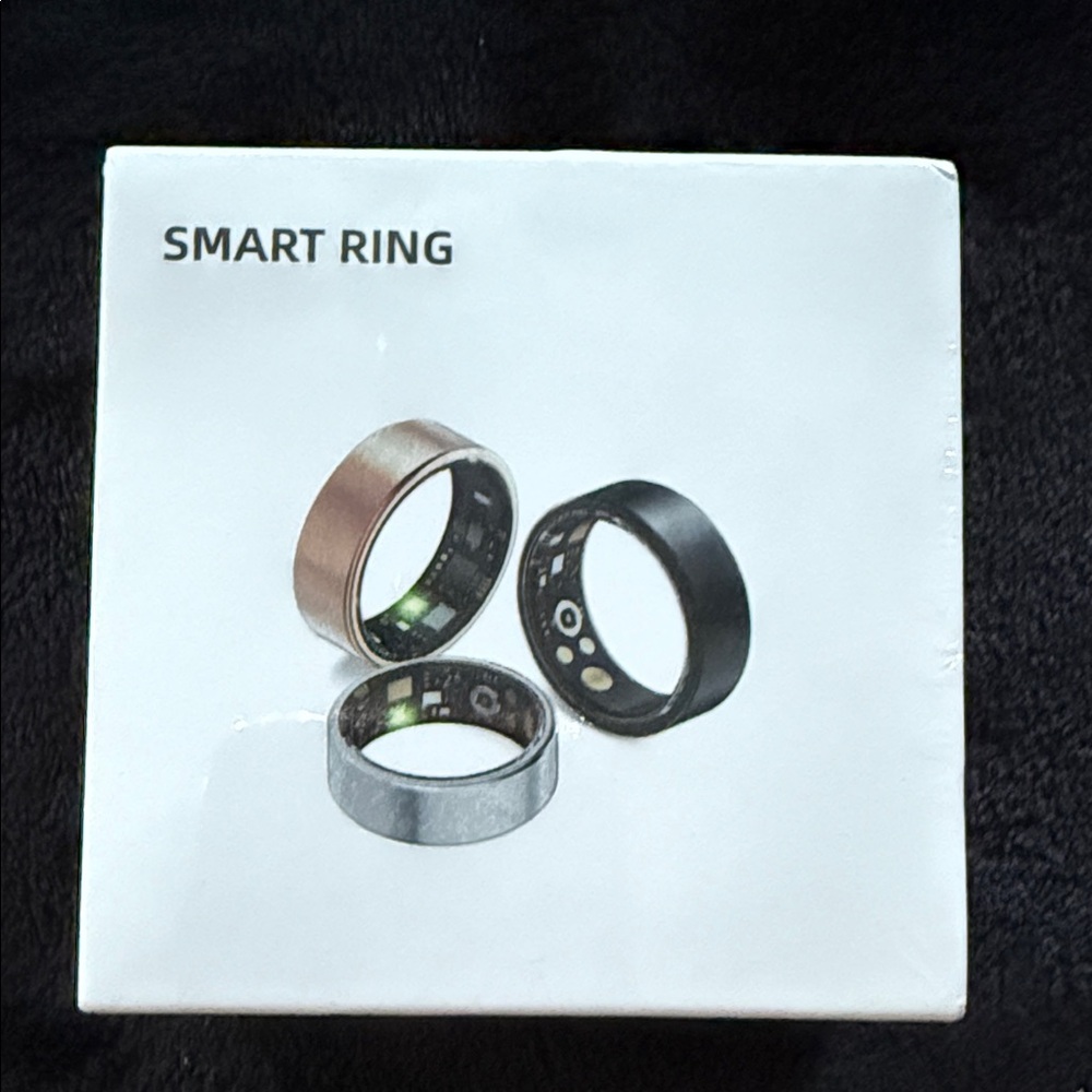 Source Unknown Smart Ring in Black, Silver, and Brown